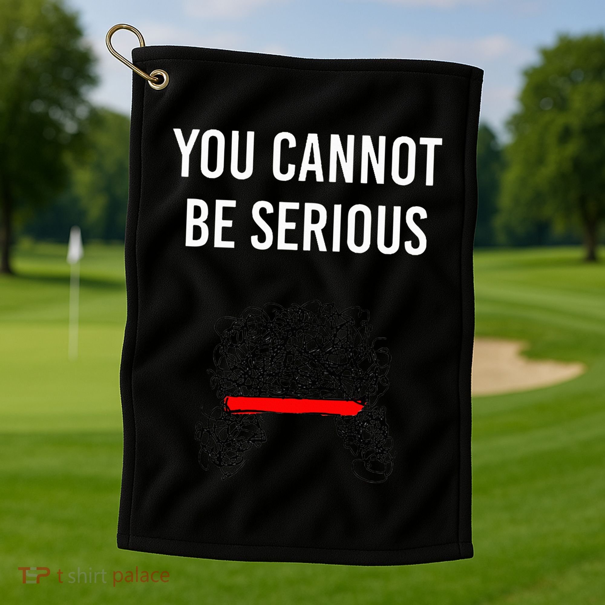 You Cannot Be Serious John Mcenroe Golf Towel