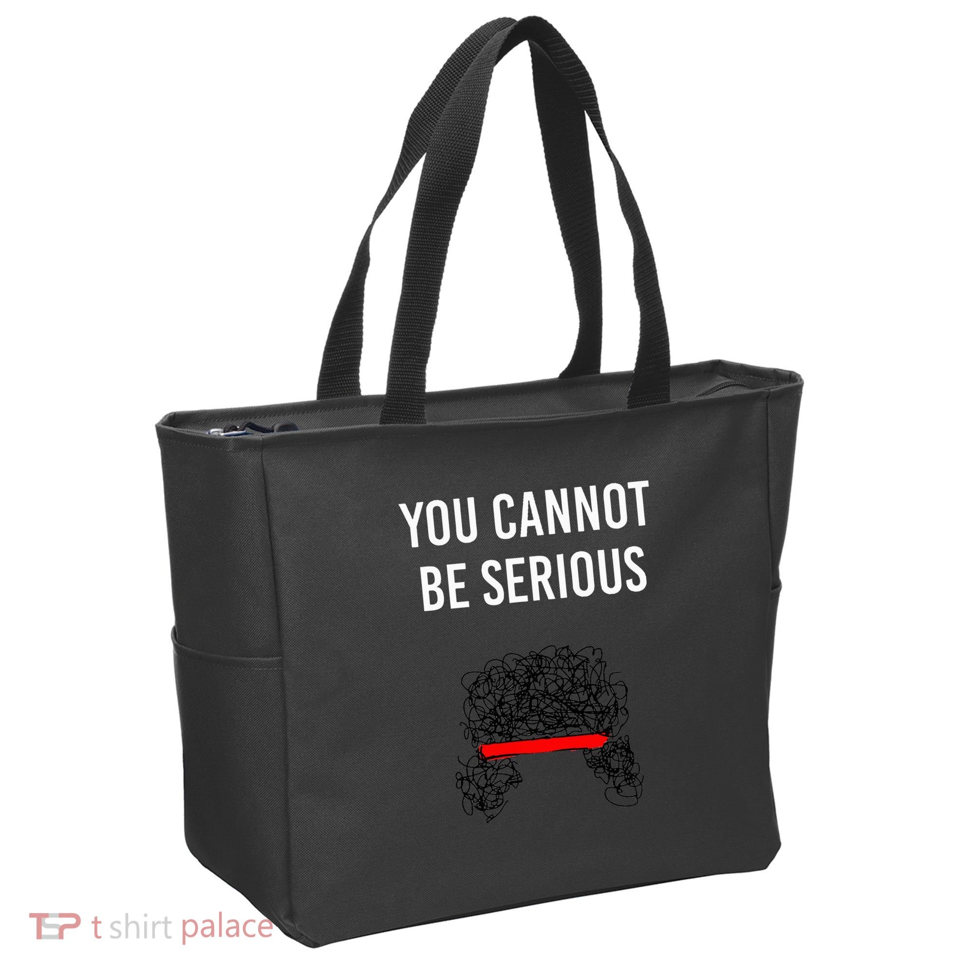 You Cannot Be Serious John Mcenroe Tote Bag