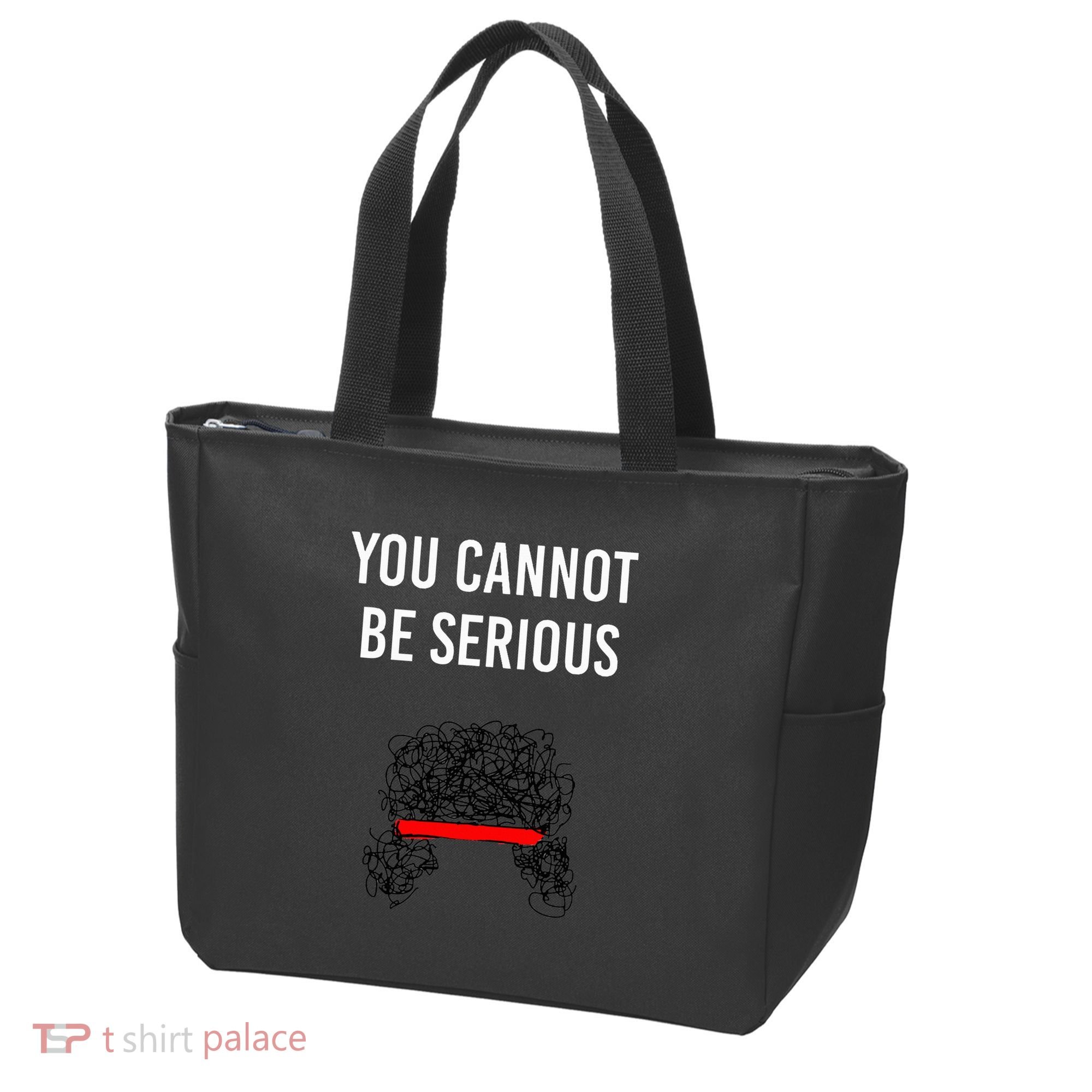 You Cannot Be Serious John Mcenroe Tote Bag