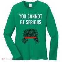 You Cannot Be Serious John Mcenroe Women's Long Sleeve Shirt thumb 0