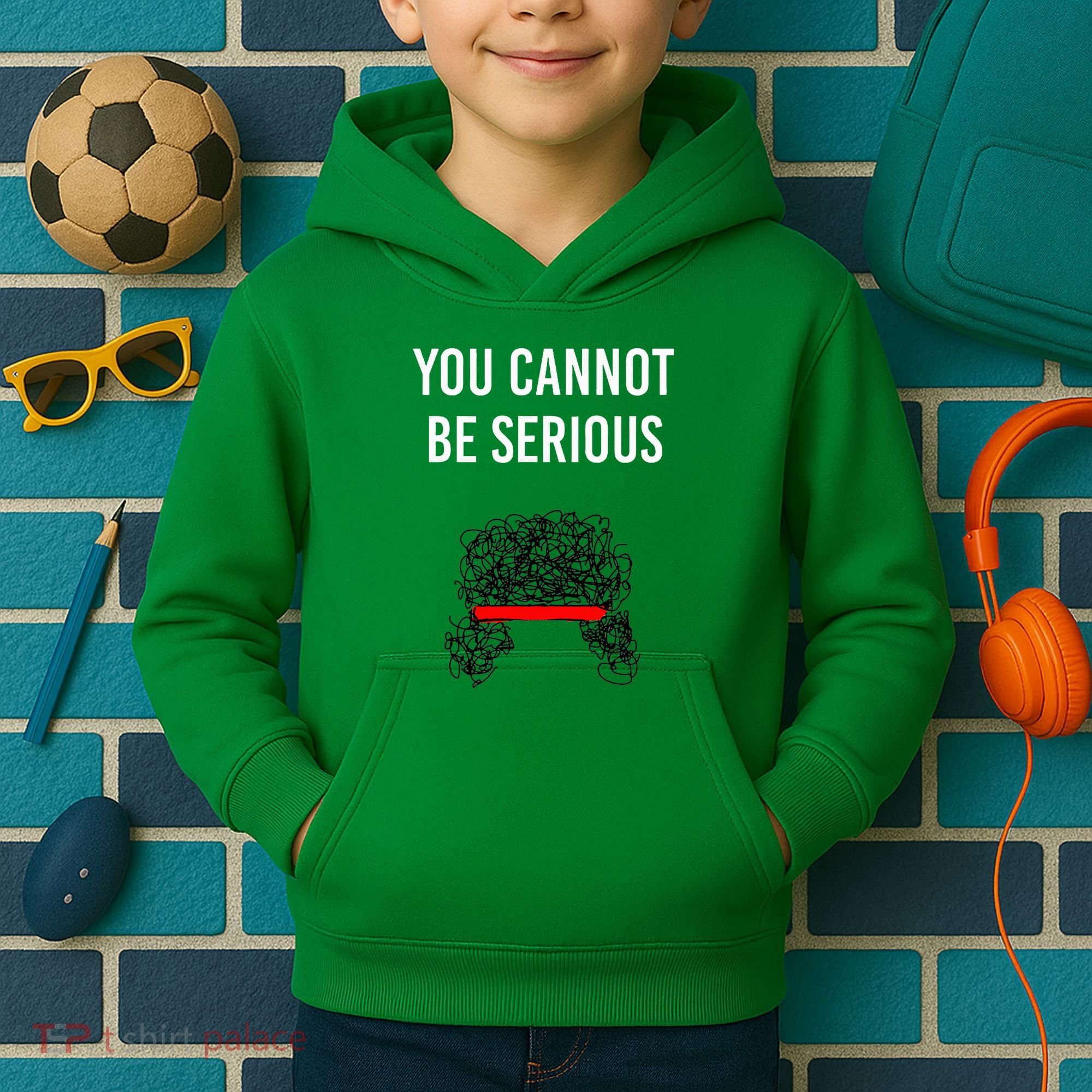 You Cannot Be Serious John Mcenroe Kids Hoodie
