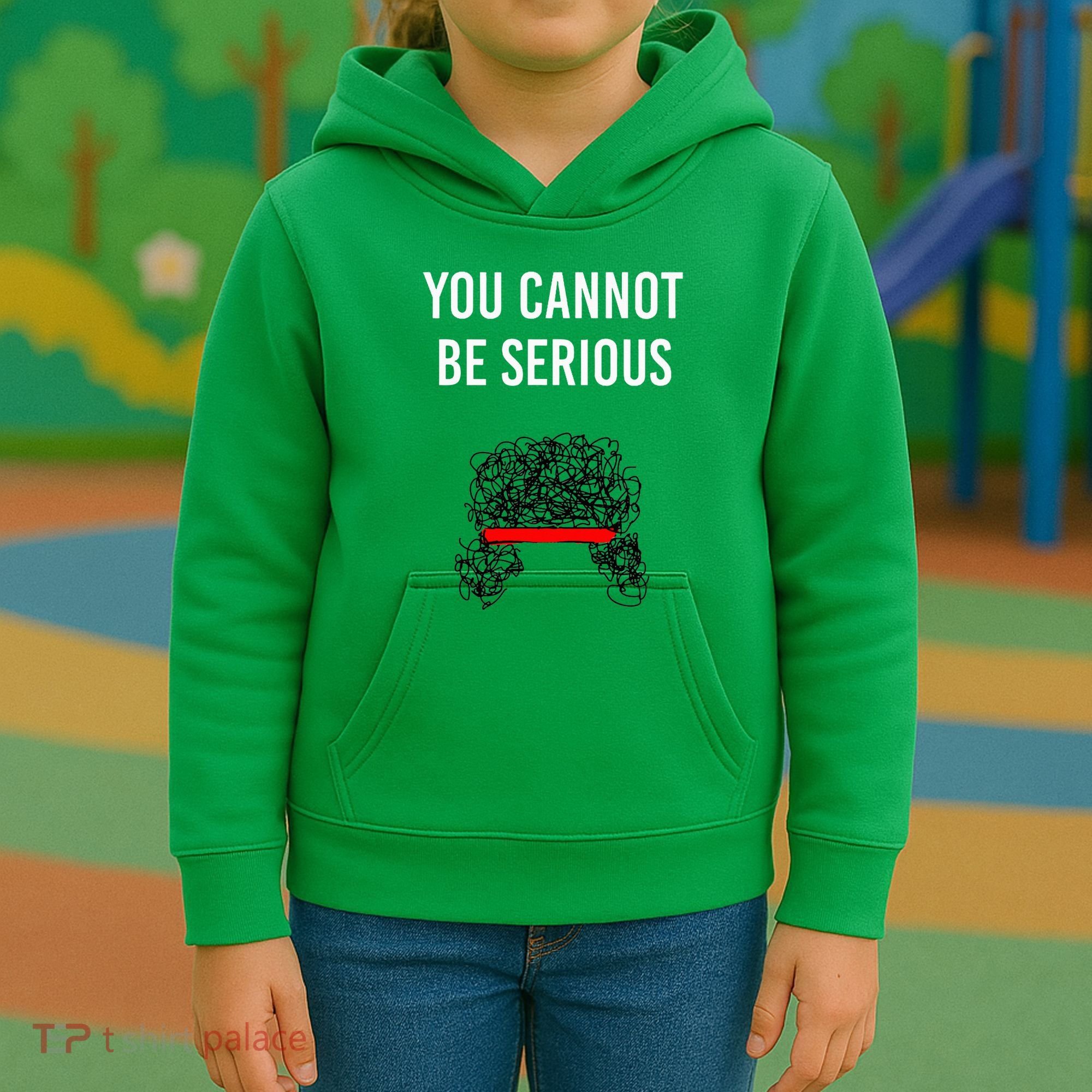 You Cannot Be Serious John Mcenroe Kids Hoodie