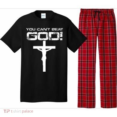 You Can't Beat God Pajama Set