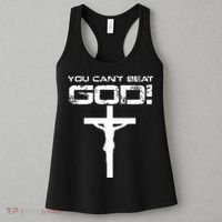 You Can't Beat God Women's Tank Top thumb 3