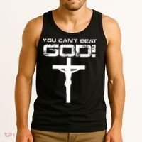 You Can't Beat God Tank Top thumb 3