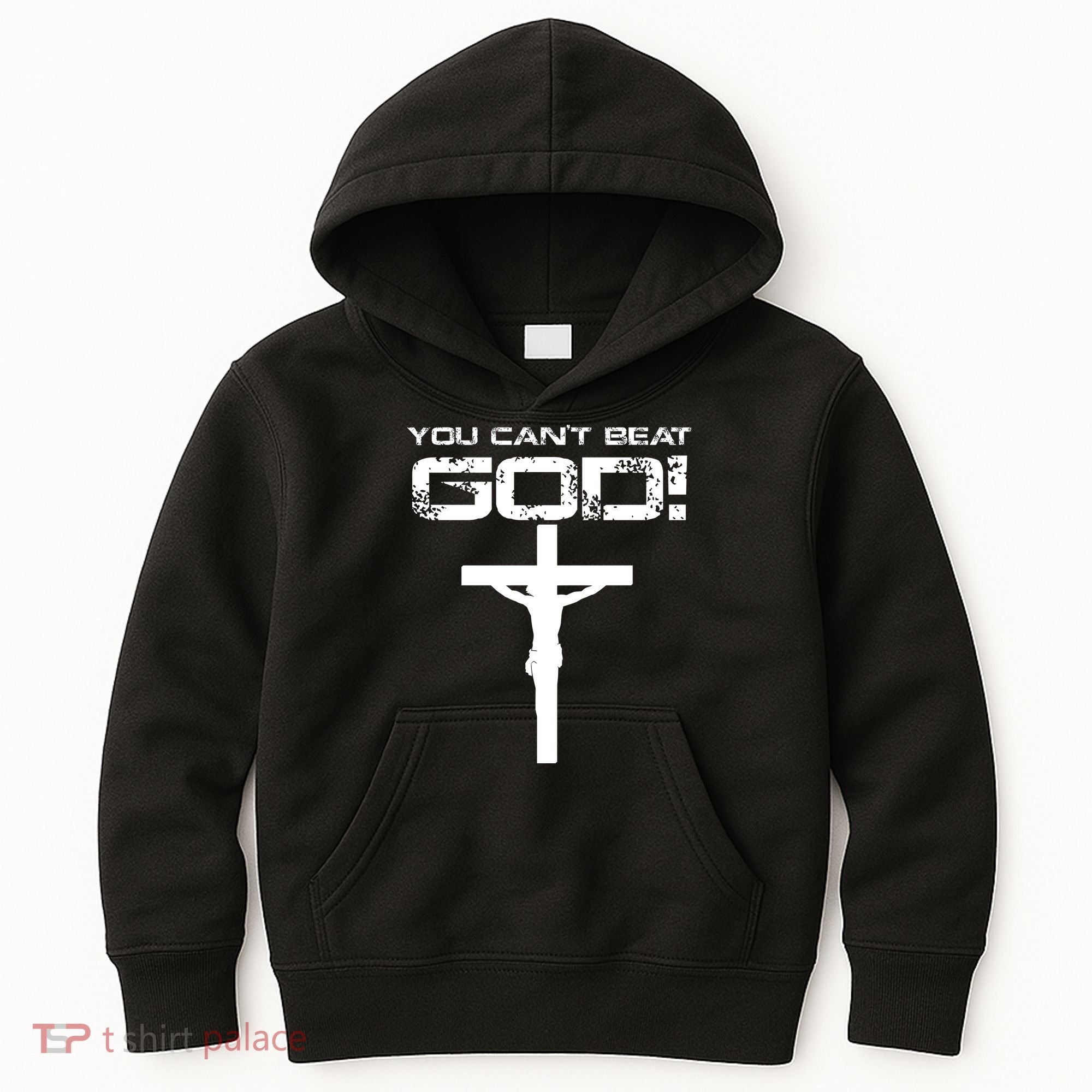 You Can't Beat God Kids Hoodie