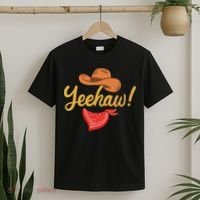 Yeehaw Cowboy Cowgirl Western Country Rodeo T-Shirt thumb 2
