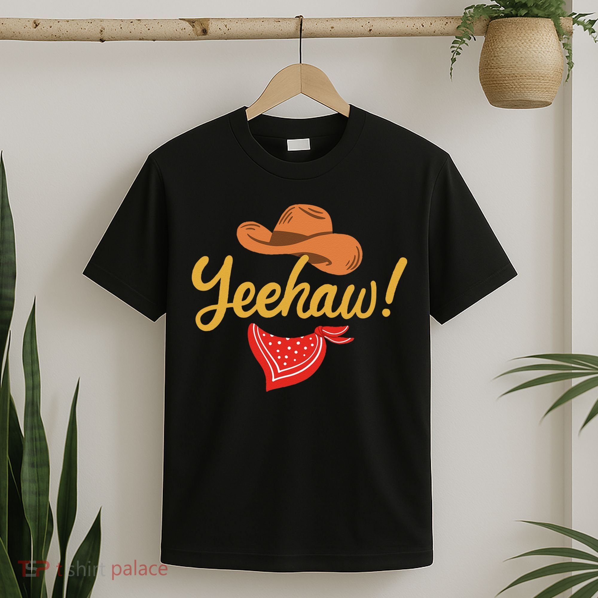 Yeehaw Cowboy Cowgirl Western Country Rodeo T-Shirt