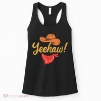 Yeehaw Cowboy Cowgirl Western Country Rodeo Women's Tank Top thumb 0