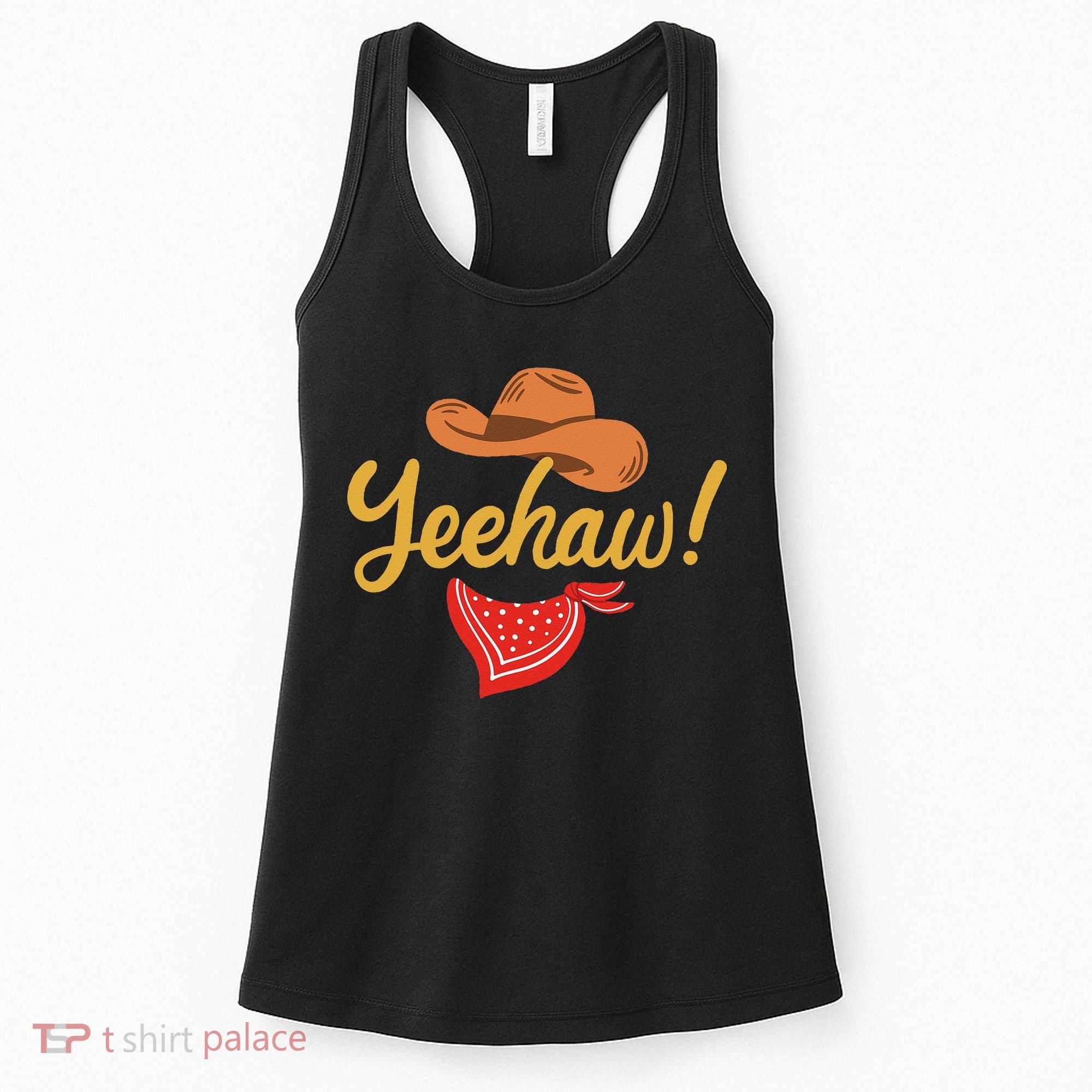 Yeehaw Cowboy Cowgirl Western Country Rodeo Women's Tank Top