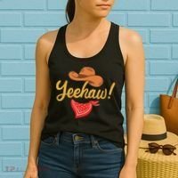 Yeehaw Cowboy Cowgirl Western Country Rodeo Women's Tank Top thumb 2