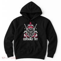 You Can Certainly Try D20 Dice Funny RPG Dragons Gamer Gift Hoodie thumb 0