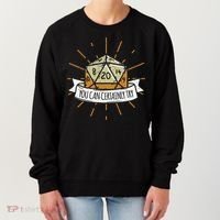 You Can Certainly Try Dragon Dice Wizard Gamer Women's Sweatshirt thumb 0