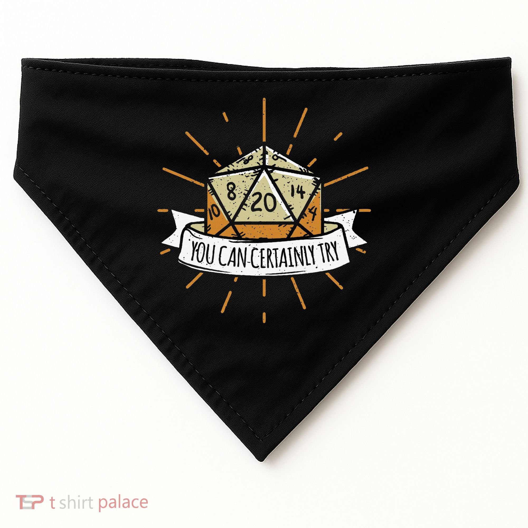 You Can Certainly Try Dragon Dice Wizard Gamer USA-Made Doggie Bandana