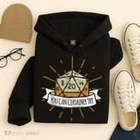 You Can Certainly Try Dragon Dice Wizard Gamer Hoodie thumb 4