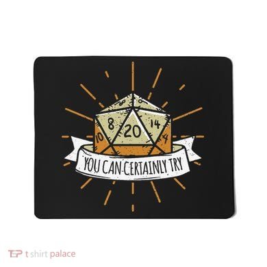 You Can Certainly Try Dragon Dice Wizard Gamer Mousepad