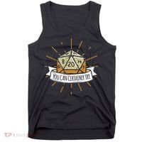 You Can Certainly Try Dragon Dice Wizard Gamer Tank Top thumb 0