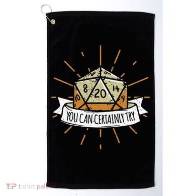 You Can Certainly Try Dragon Dice Wizard Gamer Golf Towel