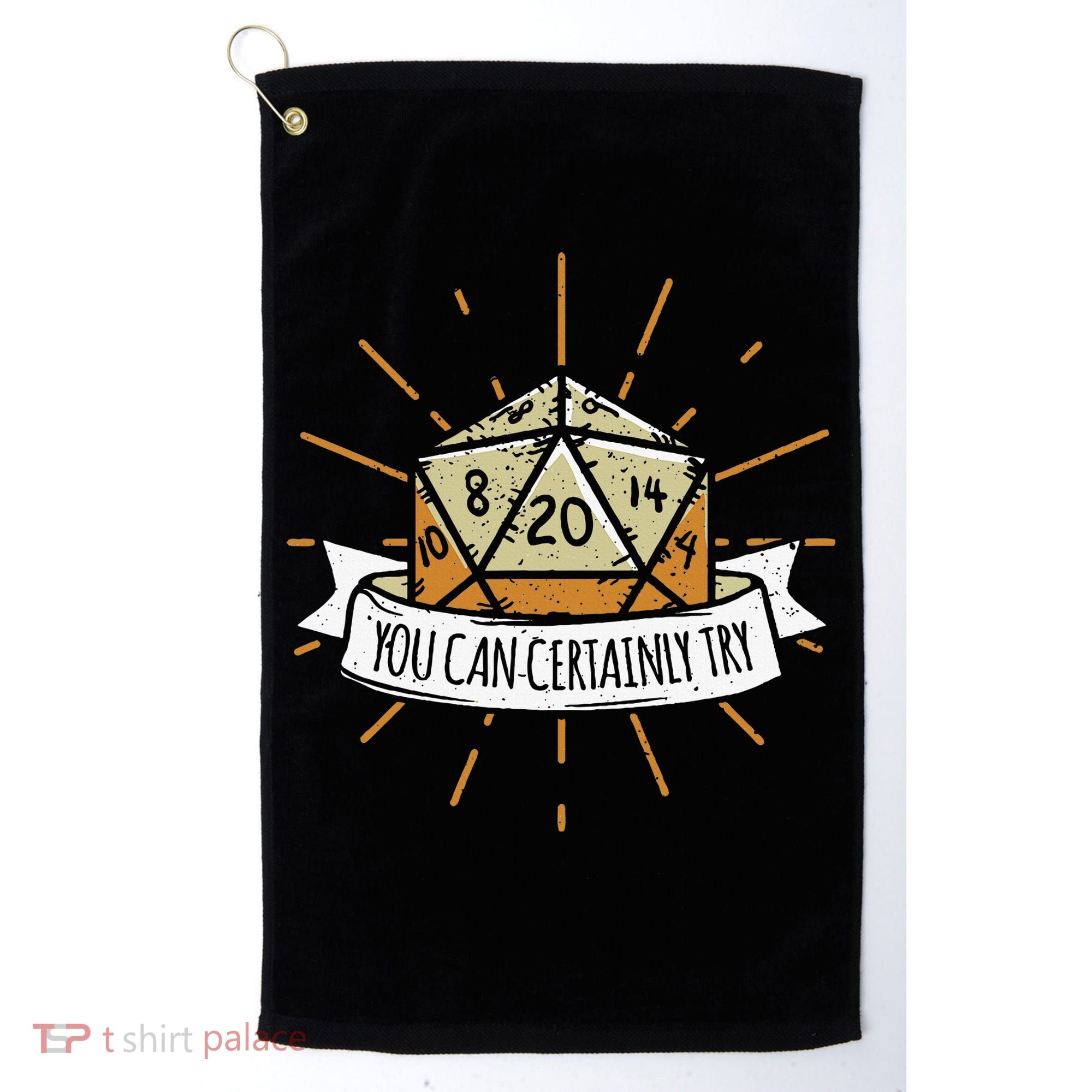 You Can Certainly Try Dragon Dice Wizard Gamer Golf Towel
