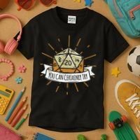 You Can Certainly Try Dragon Dice Wizard Gamer Kids T-Shirt thumb 3