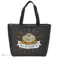 You Can Certainly Try Dragon Dice Wizard Gamer Tote Bag thumb 0