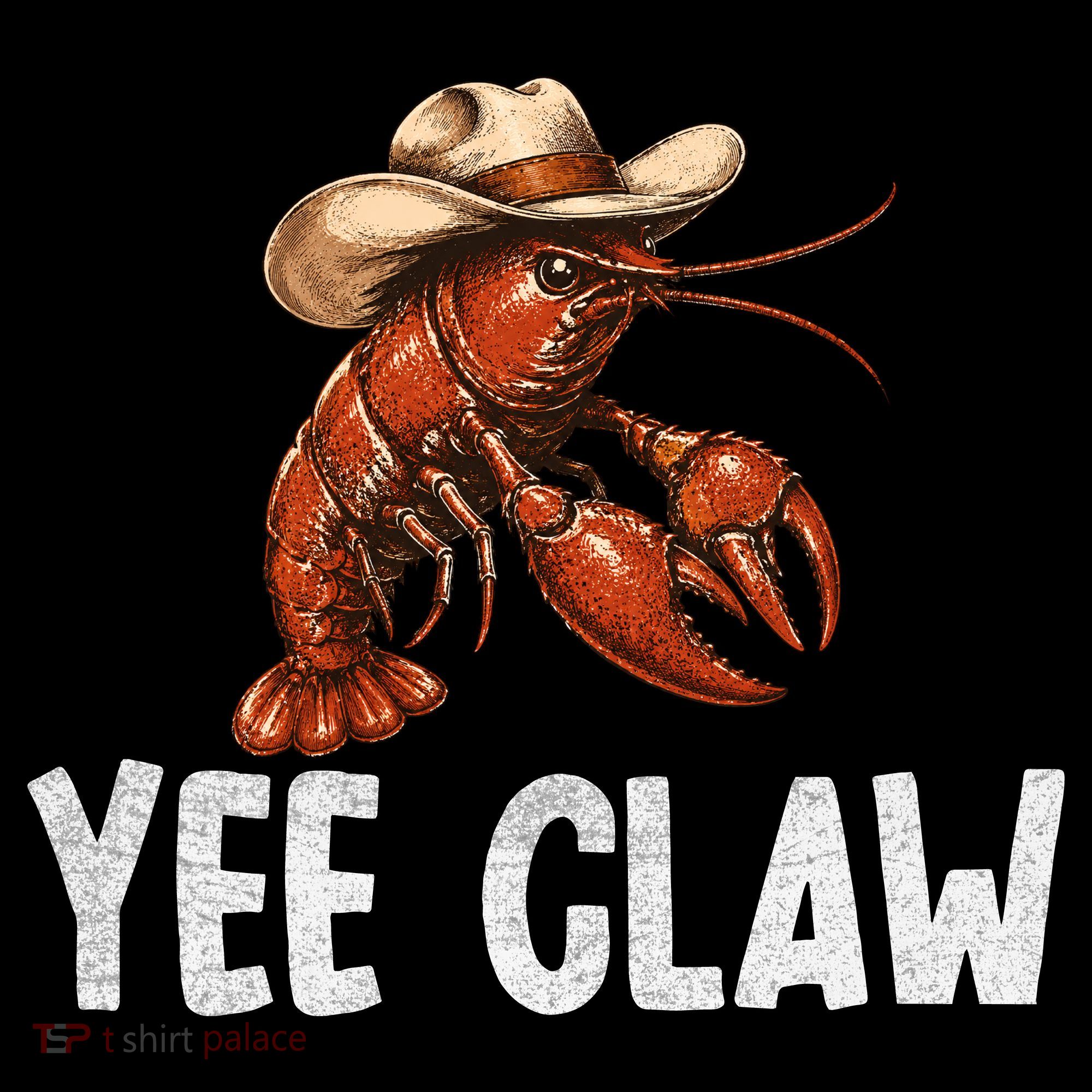 Yee Claw Crawfish Southern Funny Seafood Women's Hoodie