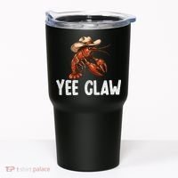 Yee Claw Crawfish Southern Funny Seafood Tumbler thumb 0
