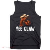 Yee Claw Crawfish Southern Funny Seafood Tank Top thumb 0