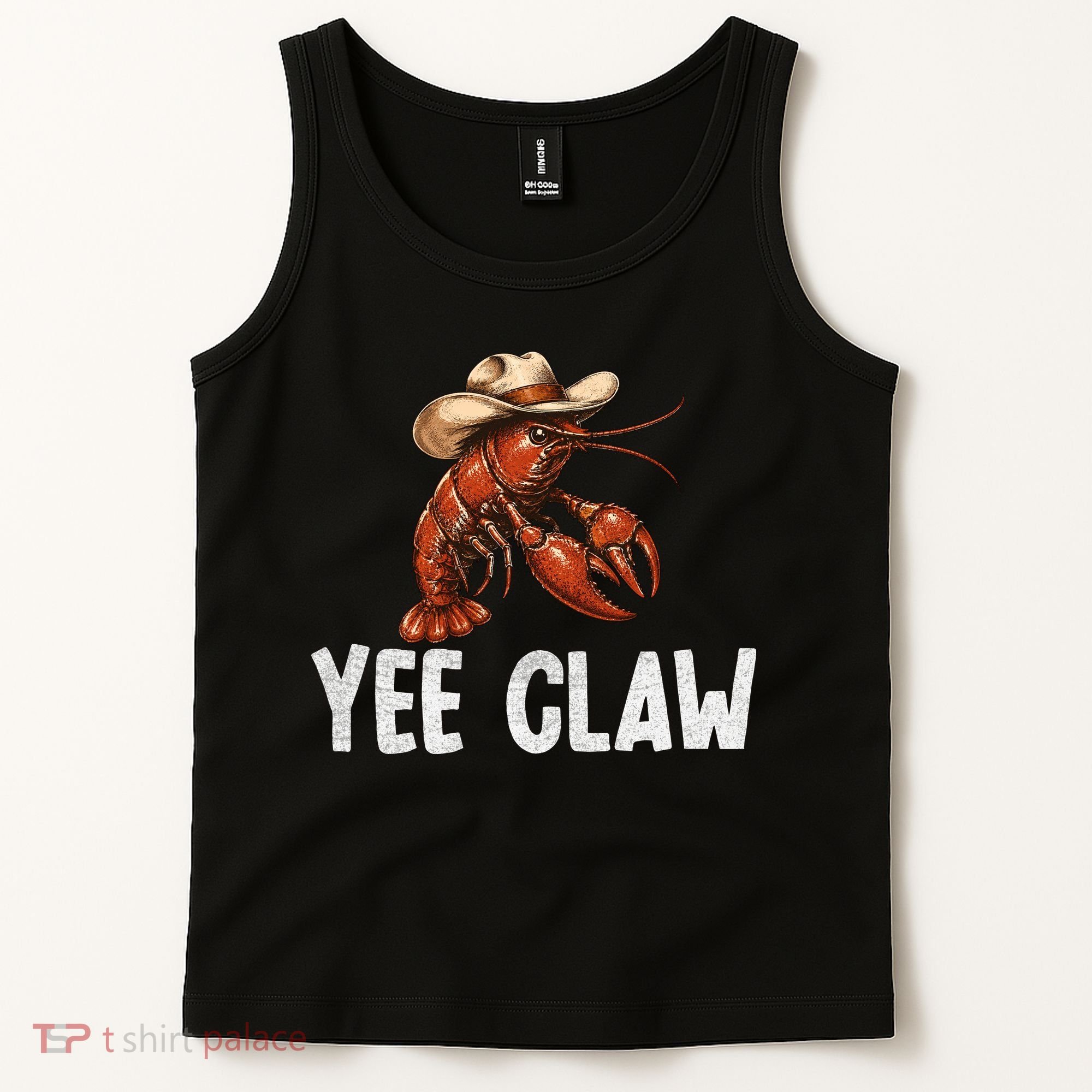Yee Claw Crawfish Southern Funny Seafood Tank Top