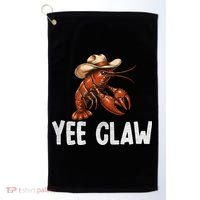 Yee Claw Crawfish Southern Funny Seafood Golf Towel thumb 0