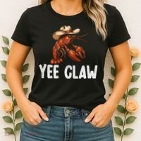 Yee Claw Crawfish Southern Funny Seafood Women's T-Shirt thumb 2