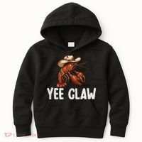 Yee Claw Crawfish Southern Funny Seafood Kids Hoodie thumb 0