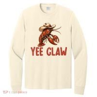 Yee Claw Crawfish Southern Funny Seafood Long Sleeve Shirt thumb 0
