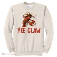 Yee Claw Crawfish Southern Funny Seafood Sweatshirt thumb 0