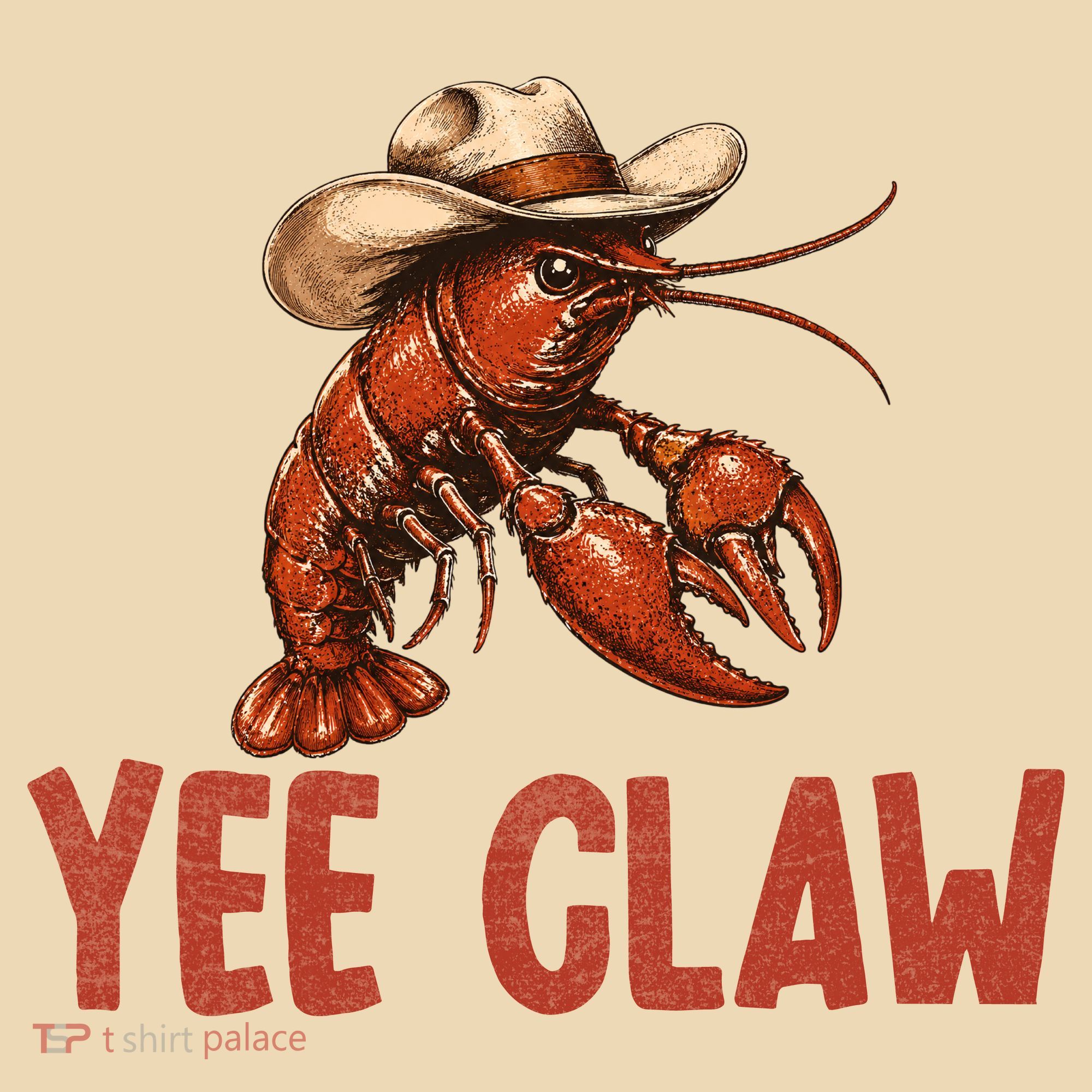 Yee Claw Crawfish Southern Funny Seafood Sweatshirt