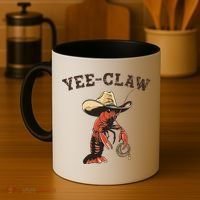 Yee Claw Crawfish Cajun Seafood Festival Gift Coffee Mug thumb 4