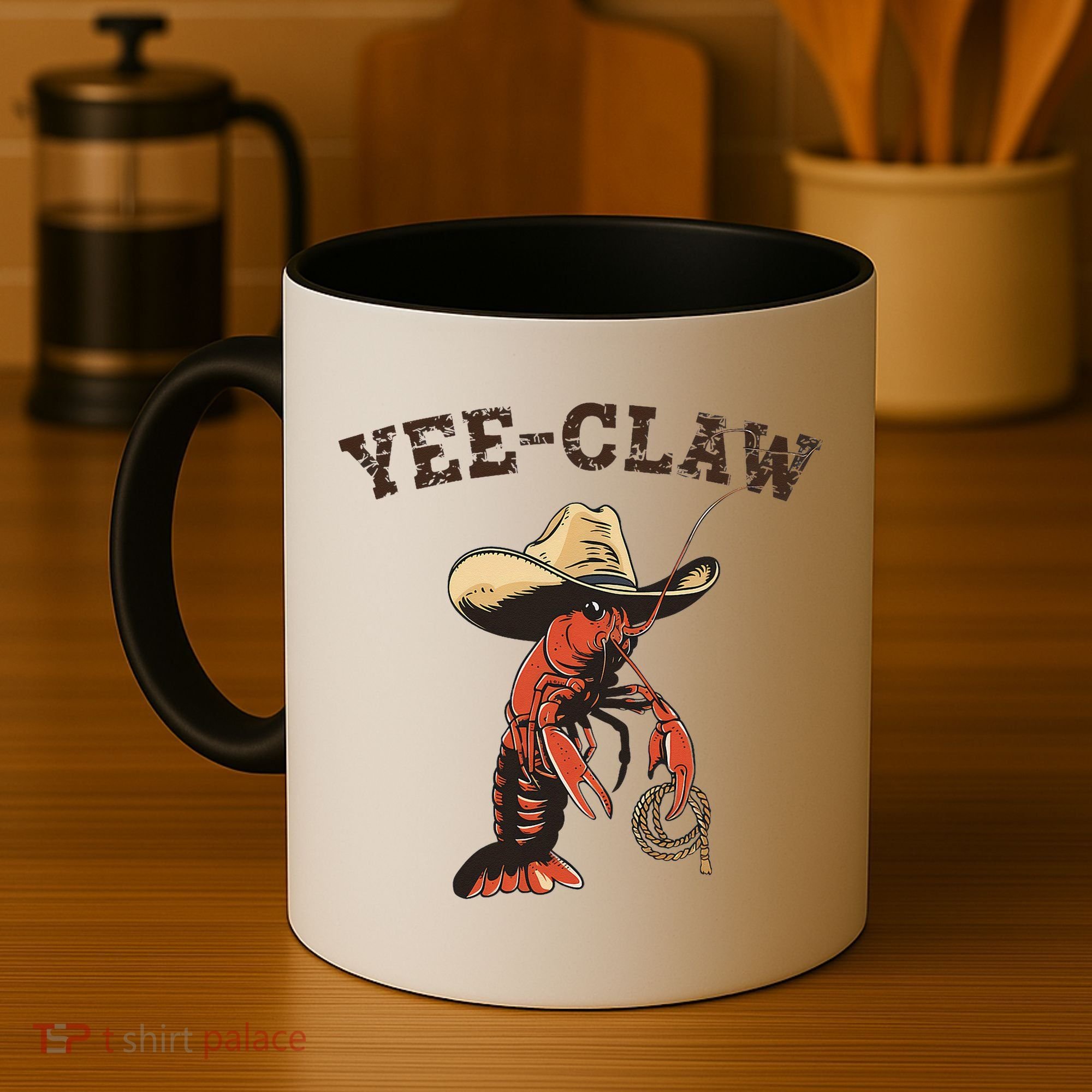 Yee Claw Crawfish Cajun Seafood Festival Gift Coffee Mug