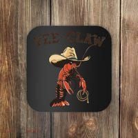 Yee Claw Crawfish Cajun Seafood Festival Gift Coaster thumb 0