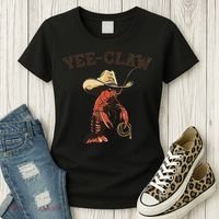 Yee Claw Crawfish Cajun Seafood Festival Gift Women's T-Shirt thumb 3
