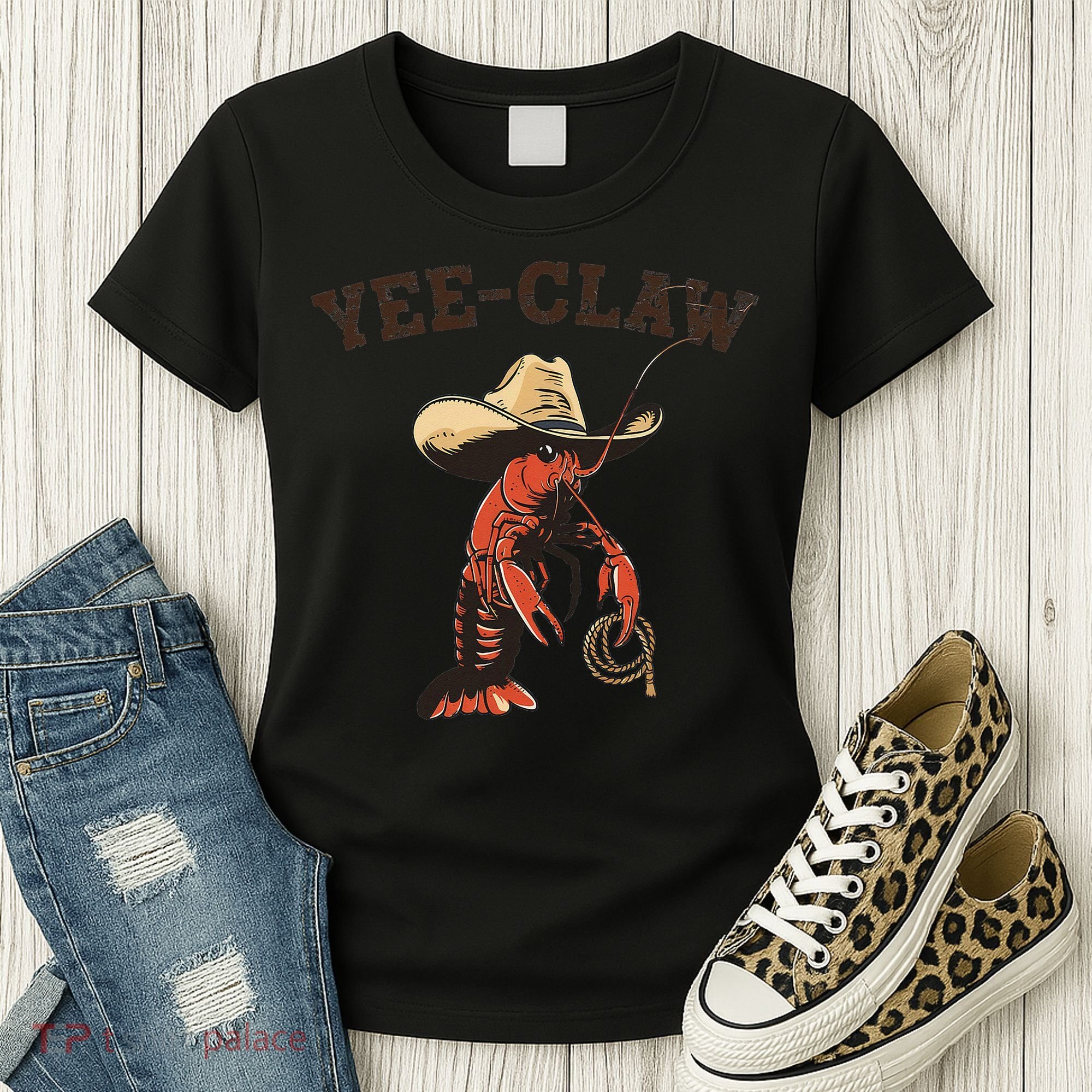 Yee Claw Crawfish Cajun Seafood Festival Gift Women's T-Shirt