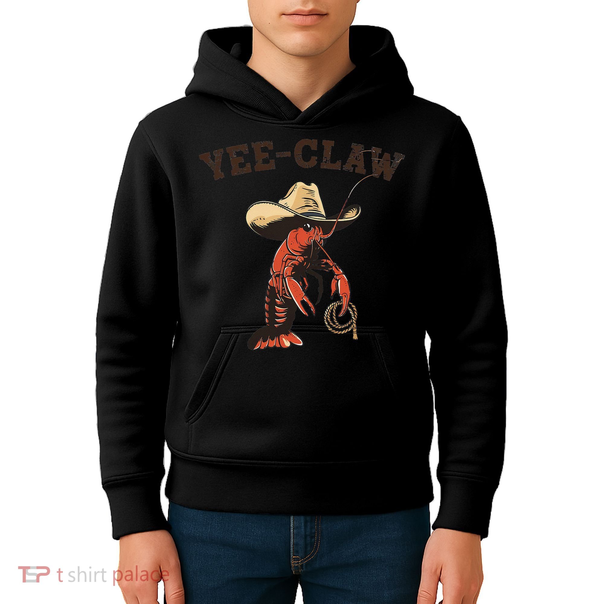 Yee Claw Crawfish Cajun Seafood Festival Gift Kids Hoodie