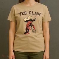 Yee Claw Crawfish Cajun Seafood Festival Gift T-Shirt thumb 4