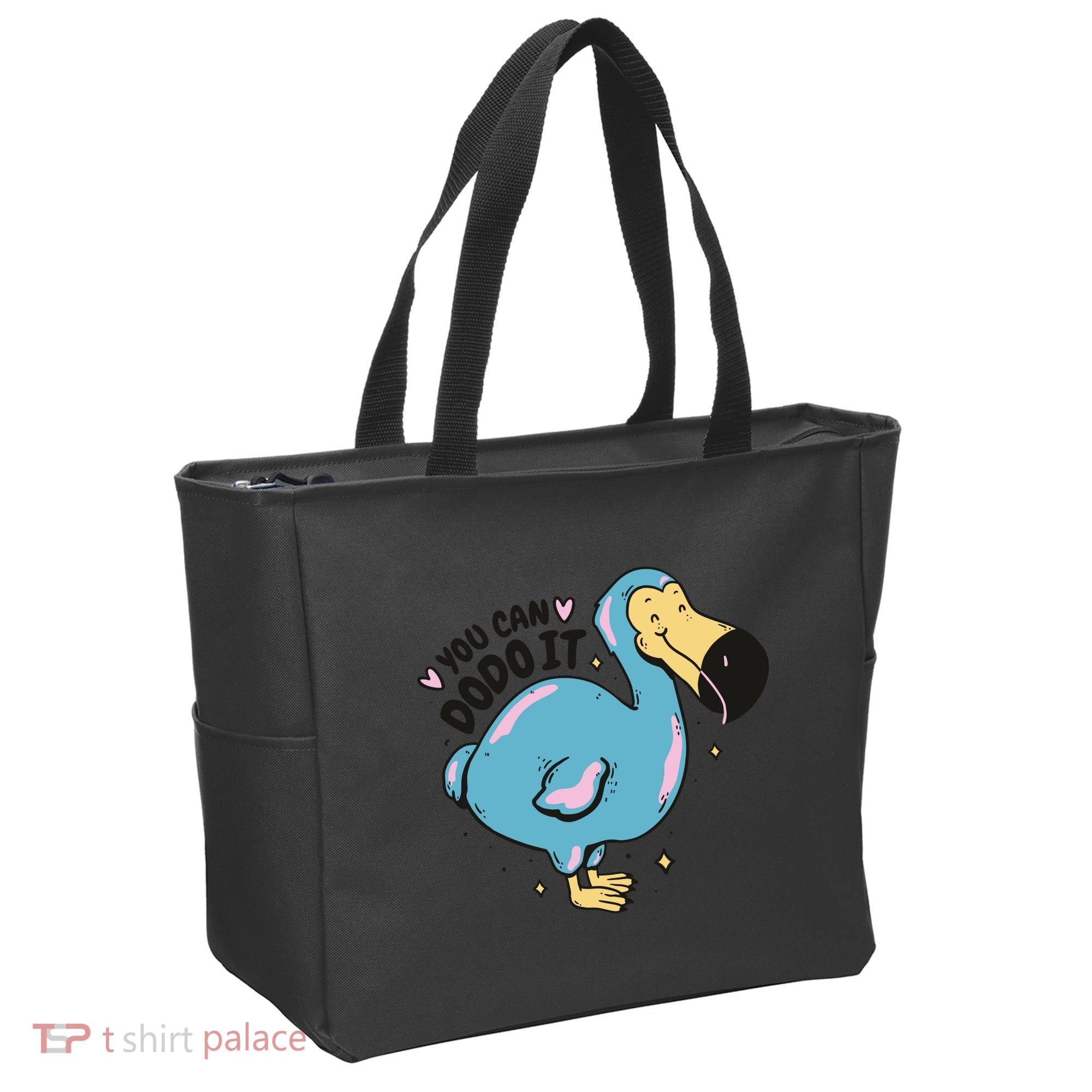 You Can Dodo It Funny Bird Motivational Tote Bag