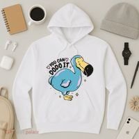 You Can Dodo It Funny Bird Motivational Hoodie thumb 3