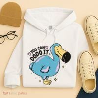 You Can Dodo It Funny Bird Motivational Hoodie thumb 4