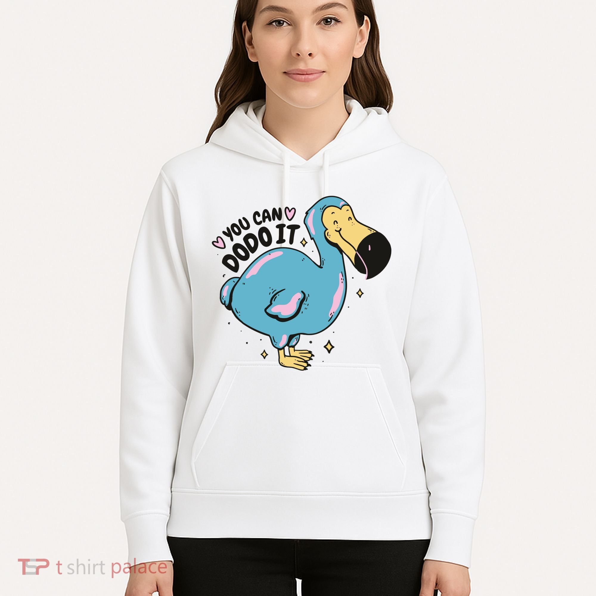 You Can Dodo It Funny Bird Motivational Hoodie