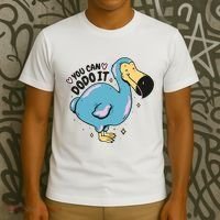 You Can Dodo It Funny Bird Motivational T-Shirt thumb 3