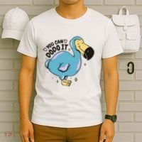 You Can Dodo It Funny Bird Motivational T-Shirt thumb 6