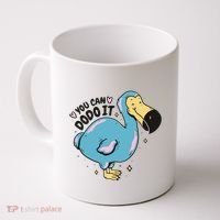 You Can Dodo It Funny Bird Motivational Coffee Mug thumb 0