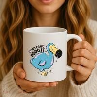 You Can Dodo It Funny Bird Motivational Coffee Mug thumb 3